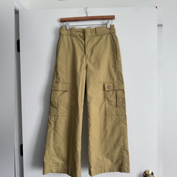 Dickies Other - Dickies Wide Leg Tan Cargo Pants